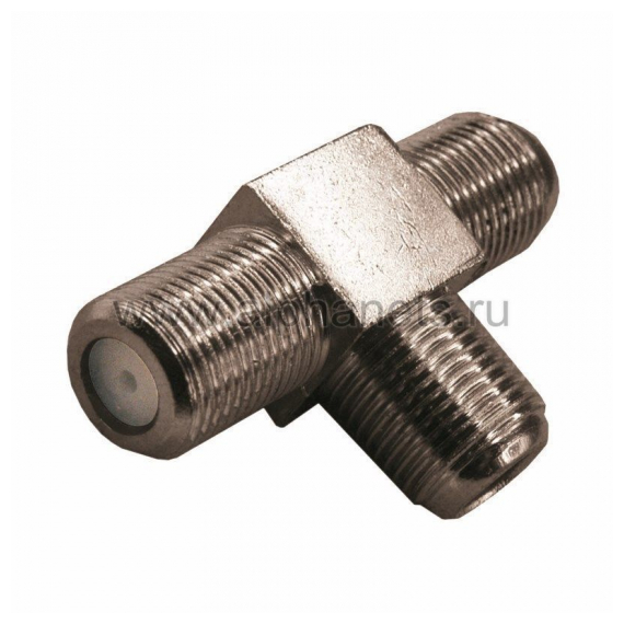 05-4204-4 Переход соединитель x3 гнезда F (F-тройник) (50шт) PROCONNECT