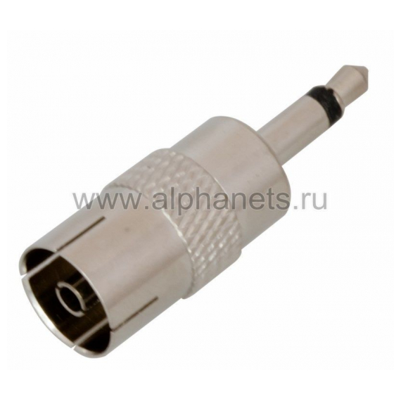 05-2304 Переход штекер 3.5мм mono - гнездо TV (50шт) REXANT