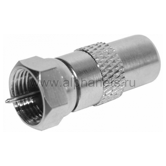 05-4361 Переход штекер F - штекер TV (100шт) REXANT