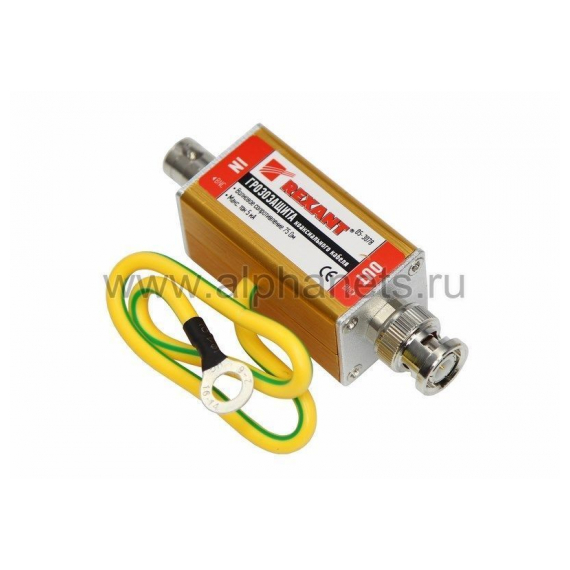 05-3078 Грозозащита коаксиального кабеля BNC разъем (10шт) REXANT