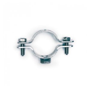6040-P04 DKC / ДКС 6040-P04 Хомут трубный 4" (112-118 мм) М10 оцинкованная сталь