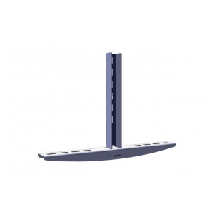 2718 AXELENT X-TRAY 2718 Кронштейн X18/420-620, оцинкованно-хромированный (черный)