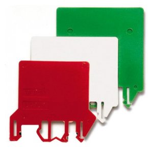 ZDU04V DKC / ДКС ZDU04V DFU/4/VERDE, цветной разделитель/изолятор