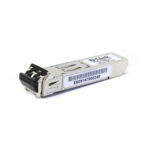 DEM-310GT Модуль SFP с 1 портом 1000Base-LX для одномодового оптического кабеля, питание 3,3В (до 10 км)