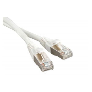 PC-LPM-SFTP-RJ45-RJ45-C6-2M-LSZH-WH Патч-корд SF/UTP, экранированный, Cat.6, LSZH, 2 м, белый Hyperline