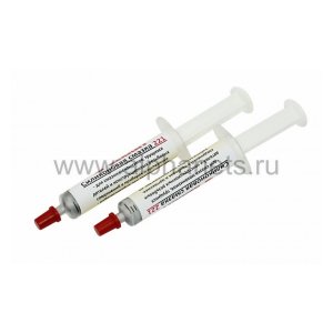 09-3955 Смазка силиконовая 221 (до +350?), 2мл (шприц) REXANT (Цена за шт.,в уп.10 шт.)