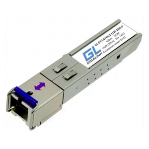 GL-OT-SG14SC1-1310-1550-D Модуль GIGALINK SFP, WDM, 1Гбит/c, одно волокно SM, SC, Tx:1310/Rx:1550 нм, DDM, 14 дБ (до 20 км) (GL-30TSC-D)
