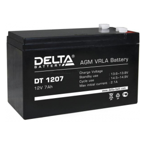 DT1207 Аккумуляторная батарея Delta DT 1207 (12V / 7Ah)