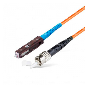 NTSS-SPC-50-MU/U-ST/U-2.0-20 Шнур оптический spc MU/UPC-ST/UPC 50/125 2.0мм 20м LSZH (патч-корд)