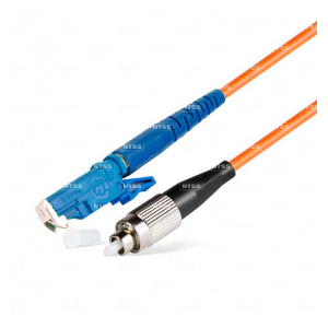NTSS-SPC-50-E2000/U-FC/U-3.0-1 Шнур оптический spc E2000/UPC-FC/UPC 50/125 3.0мм 1м LSZH (патч-корд)