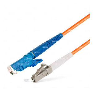 NTSS-SPC-50-E2000/U-LC/U-3.0-1 Шнур оптический spc E2000/UPC-LC/UPC 50/125 3.0мм 1м LSZH (патч-корд)