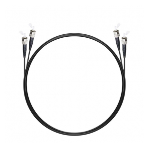 NTSS-DPC-50-ST/U-ST/U-3.0-20-BL Шнур оптический dpc ST/UPC-ST/UPC 50/125 3.0мм 20м черный LSZH (патч-корд)