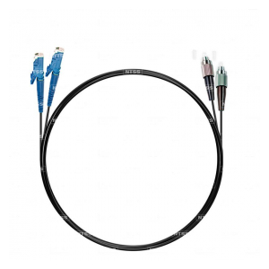 NTSS-DPC-50-E2000/U-FC/U-3.0-15-BL Шнур оптический dpc E2000/UPC-FC/UPC 50/125 3.0мм 15м черный LSZH (патч-корд)