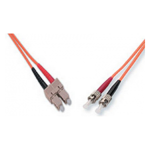 FCS-4/4-3M Оптоволоконный коммутационный шнур 9/125, SC-SC UPC, duplex, 3 мм, LSHF, 3 метра AESP