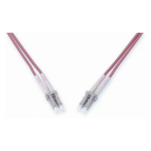 FCS-9/9-3M Оптоволоконный коммутационный шнур 9/125, LC-LC UPC, duplex, 3 мм, LSHF, 3 метра AESP
