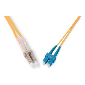FC50-4/4-3M Оптоволоконный коммутационный шнур 50/125, SC-SC UPC, duplex, 3 мм, LSHF, 3 метра AESP