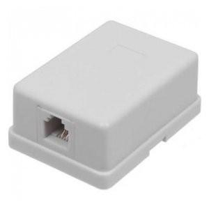 CS2-1C5EU-12-G Розетка инф. настенная RJ45 кат. 5Е UTP 1 порт GENERICA