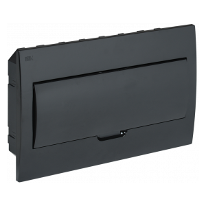 MKP13-V-18-41-K02 Корпус модульный пл. встр. ЩРВ-П-18 черный черн. дв IP41 IEK