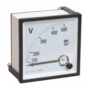 IPV20-6-0500-E Вольтметр Э47 500В кл. точн. 1,5 96х96мм