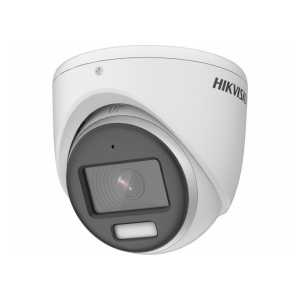 Hikvision DS-2CE70DF3T-MFS(3.6mm) 2Мп уличная купольная HD-TVI камера с LED подсветкой до 20м и встроенным микрофоном (AoC)