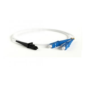 FC-D2-9A1-MTRJM/UR-SC/UR-H-10M-LSZH-WH Патч-корд волоконно-оптический (шнур) SM 9/125 (G.657), MTRJ (папа)-SC, 2.0 мм, duplex, LSZH, 10м Hyperline