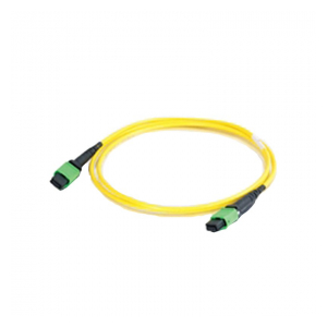FHD-MC3-9-MPOF12/US-MPOF12/US-A-2M-LSZH-YL Hyperline (FC-9-MTP-F-MTP-F-PC-LSZH-2M) Патч-корд волоконно-оптический MPO (мама) - MPO (мама), тип A, 12 волокон, 9/125 (OS2), LSZH, 2 м