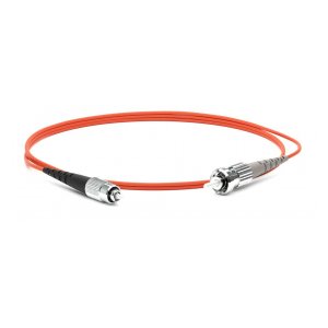 FC-S2-50-FC/PR-ST/PR-H-1.5M-LSZH-OR Патч-корд волоконно-оптический (шнур) MM 50/125, FC-ST, 2.0 мм, simplex, LSZH, 1.5 м Hyperline
