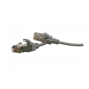 PC-LPT-SFTP-RJ45-RJ45-C6-1M-LSZH-GY Патч-корд S/FTP, экранированный, категория 6 (100% Fluke Component Tested), 28AWG, LSZH, 1 м, серый Hyperline