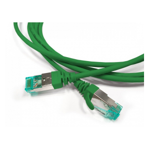 PC-LPT-SFTP-RJ45-RJ45-C6a-1.5M-LSZH-GN Патч-корд S/FTP, экранированный, категория 6a (100% Fluke Component Tested), 30AWG, LSZH, 1.5 м, зеленый
