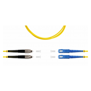 ШОС-2x3.0-2FC/U-2SC/U-SM-5м-LSZH-YL TELCORD ШОС-2x3.0-2FC/U-2SC/U-SM-5м-LSZH-YL Шнур оптический duplex (ШОС), FC/UPC - SC/UPC, SM(G.652.D), 3.0мм, LSZH, 5м
