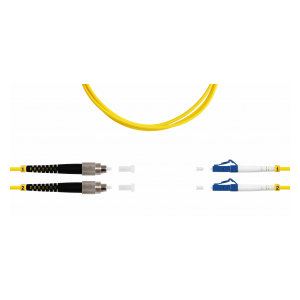 ШОС-2x3.0-2FC/U-2LC/U-SM-3м-LSZH-YL TELCORD ШОС-2x3.0-2FC/U-2LC/U-SM-3м-LSZH-YL Шнур оптический duplex (ШОС), FC/UPC - LC/UPC, SM(G.652.D), 3.0мм, LSZH, 3м