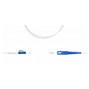 ШОС-ARM-3.0-LC/U-SC/U-SM(A1)-5м-LSZH-WH TELCORD ШОС-ARM-3.0-LC/U-SC/U-SM(A1)-5м-LSZH-WH Шнур оптический армированный simplex (ШОС), LC/UPC - SC/UPC, SM(G.657.A1), 3.0мм, LSZH, 5м