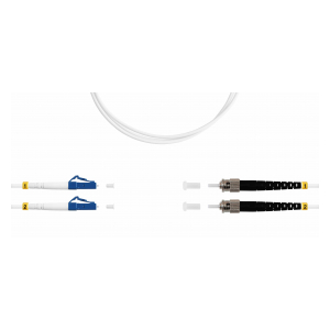 ШОС-ARM-2x3.0-2LC/U-2ST/U-SM(A1)-3м-LSZH-WH TELCORD ШОС-ARM-2x3.0-2LC/U-2ST/U-SM(A1)-3м-LSZH-WH Шнур оптический армированный duplex (ШОС), LC/UPC - LC/UPC, SM(G.657.A1), 3.0мм, LSZH, 3м