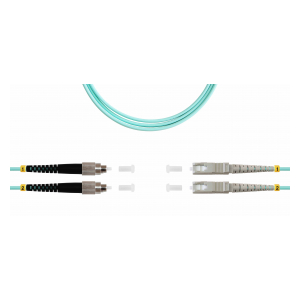 ШОС-2x3.0-2FC/U-2SC/U-MM503-20м-LSZH-AQ TELCORD ШОС-2x3.0-2FC/U-2SC/U-MM503-20м-LSZH-AQ Шнур оптический duplex (ШОС), FC/UPC - SC/UPC, MM503, 3.0мм, LSZH, 20м