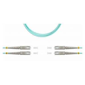 ШОС-ARM-2x3.0-2SC/U-2SC/U-MM503-20м-LSZH-AQ TELCORD ШОС-ARM-2x3.0-2SC/U-2SC/U-MM503-20м-LSZH-AQ Шнур оптический армированный duplex (ШОС), SC/UPC - SC/UPC, MM50(OM3), 3.0мм, LSZH, 20м