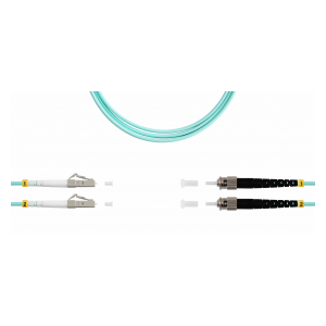 ШОС-ARM-2x3.0-2LC/U-2ST/U-MM503-2м-LSZH-AQ TELCORD ШОС-ARM-2x3.0-2LC/U-2ST/U-MM503-2м-LSZH-AQ Шнур оптический армированный duplex (ШОС), LC/UPC - LC/UPC, MM50(OM3), 3.0мм, LSZH, 2м