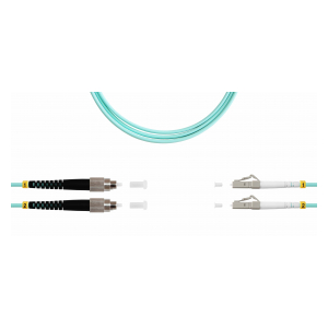 ШОС-ARM-2x3.0-2FC/U-2LC/U-MM503-15м-LSZH-AQ TELCORD ШОС-ARM-2x3.0-2FC/U-2LC/U-MM503-15м-LSZH-AQ Шнур оптический армированный duplex (ШОС), FC/UPC - LC/UPC, MM50(OM3), 3.0мм, LSZH, 15м