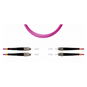 ШОС-2x3.0-2FC/U-2ST/U-MM504-3м-LSZH-MG TELCORD ШОС-2x3.0-2FC/U-2ST/U-MM504-3м-LSZH-MG Шнур оптический duplex (ШОС), FC/UPC - ST/UPC, MM504, 3.0мм, LSZH, 3м