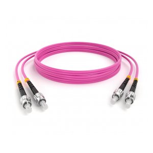 ШОС-ARM-2x3.0-2ST/U-2ST/U-MM504-10м-LSZH-MG TELCORD ШОС-ARM-2x3.0-2ST/U-2ST/U-MM504-10м-LSZH-MG Шнур оптический армированный duplex (ШОС), ST/UPC - ST/UPC, MM50(OM4), 3.0мм, LSZH, 10м