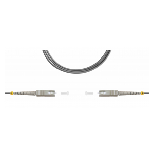 ШОС-3.0-SC/U-SC/U-MM62-15м-LSZH-GY TELCORD ШОС-3.0-SC/U-SC/U-MM62-15м-LSZH-GY Шнур оптический simplex (ШОС), SC/UPC - SC/UPC, MM62.5, 3.0мм, LSZH, 15м