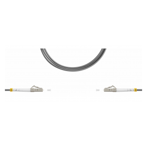 ШОС-3.0-LC/U-LC/U-MM62-1м-LSZH-GY TELCORD ШОС-3.0-LC/U-LC/U-MM62-1м-LSZH-GY Шнур оптический simplex (ШОС), LC/UPC - LC/UPC, MM62.5, 3.0мм, LSZH, 1м