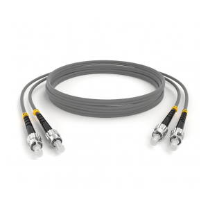 ШОС-ARM-2x3.0-2ST/U-2ST/U-MM62-5м-LSZH-GY TELCORD ШОС-ARM-2x3.0-2ST/U-2ST/U-MM62-5м-LSZH-GY Шнур оптический армированный duplex (ШОС), ST/UPC - ST/UPC, MM62.5, 3.0мм, LSZH, 5м