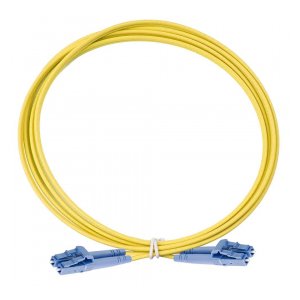 Eurolan 41R-S2-LC-LC-01 Оптический бронированный коммутационный шнур Industrial дуплексный, OS2, 2х9/125, LC-LC, 1 м