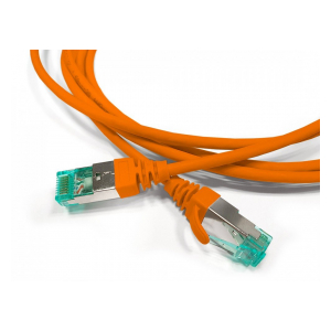 PC-LPT-SFTP-RJ45-RJ45-C6a-2M-LSZH-OR Патч-корд S/FTP, экранированный, категория 6a (100% Fluke Component Tested), 30AWG, LSZH, 2 м, оранжевый Hyperline
