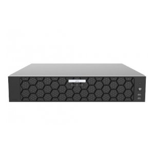 Uniview NVR508-32B Видеорегистратор IP 32-х канальный до 12Мп.; Входящий поток на запись: до 320Мбит/с; Поддерживаемые форматы сжатия: Ultra 265/H.265/H.264; Запись: разрешение до 12Мп.; HDD: 8  до 12Тб (RAID 0, 1, 5, 6, 10); декодирование: 2 x 12MP@30, 4 x 4K@30, 6 x 5MP@30, 8 x 4MP@30, 10 x 3MP@30, 16 x 1080p@30; Видеовыходы: 1 HDMI, 1 VGA; Сеть: 2 порта 1000Mb;  Аудио вход/выход; Тревожный вход/выход (16/4); USB: 2 порта USB2.0, 1 порт USB3.0; поддержка ONVIF, SDK; Поддержка: iOS, Android; Металл; Питание: 100 ~ 240 V AC