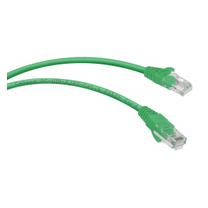 Cabeus PC-UTP-RJ45-Cat.6-0.5m-GN-LSZH Патч-корд U/UTP, категория 6, 2xRJ45/8p8c, неэкранированный, зеленый, LSZH, 0.5м