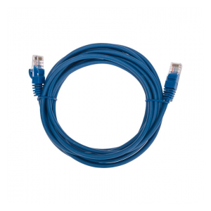 02-0104-3 Патч-корд U/UTP, CAT 5e, RJ45-RJ45, 26AWG, LSZH, синий, 3м REXANT