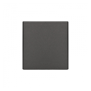 KR-78-0708-6 Выключатель STRONG 1 кл проходной (переключатель) 10А с/у графит KRANZ