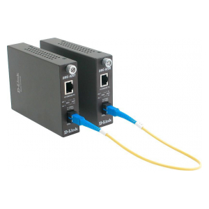 DMC-920T Медиаконвертер (ТХ: 1550 нм; RX: 1310 нм ) 100BASE-TX по витой паре на 100BASE-FX (разъем SC) по одноволоконному одномодовому оптическому кабелю , до 20 км