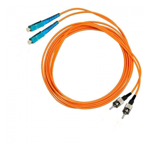 2SC/PC-2ST/PC-MM50-5м Шнур оптический 2SC/PC-2ST/PC, MM, duplex, 50/125, 5m